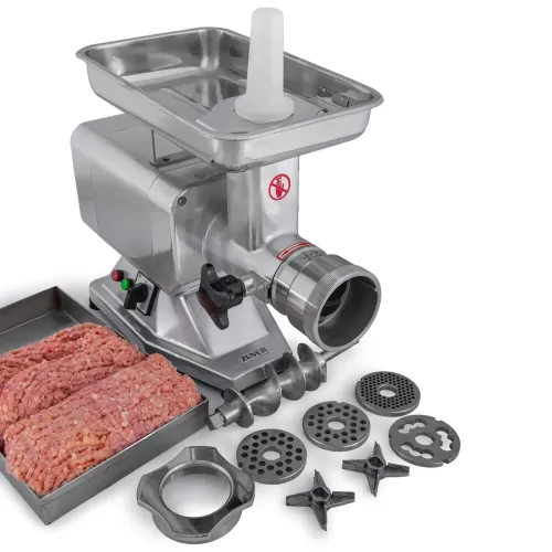 М'ясорубка професійна ZUVER 22 Grinder Unger Premium 1100W Cube Engine мотор мідний, горловина з нержавіючої сталі, реверс непостійний