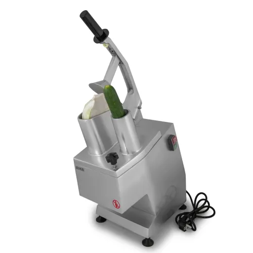 Овочерізка професійна ZUVER Vegetable Cutter Lid Side Neck Narrow 5 Disks кришка набік, горловина вузька 5 дисків 550W, мідний двигун