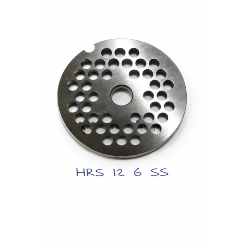 Решітка для мясорубки 6мм 12 ZUVER Grinder Profi Budget