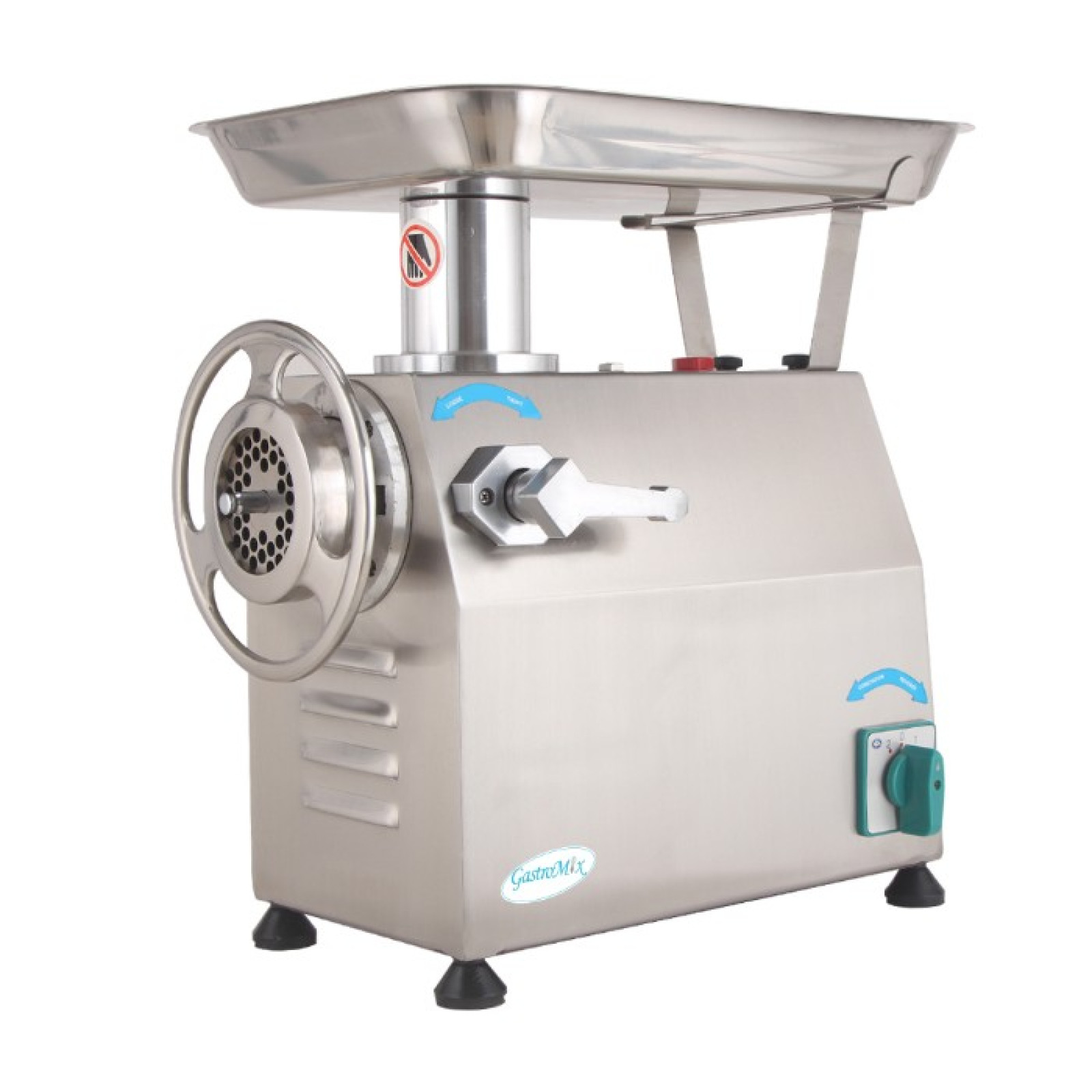 М'ясорубка професійна GASTROMIX MG-22R C мотор мідний, горловина з нержавіючої сталі, реверс постійний