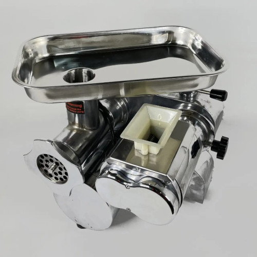 М'ясорубка слайсер промислова 2в1 ZUVER HR-22MS для ресторанів, дому, підприємств харчування (куттер)