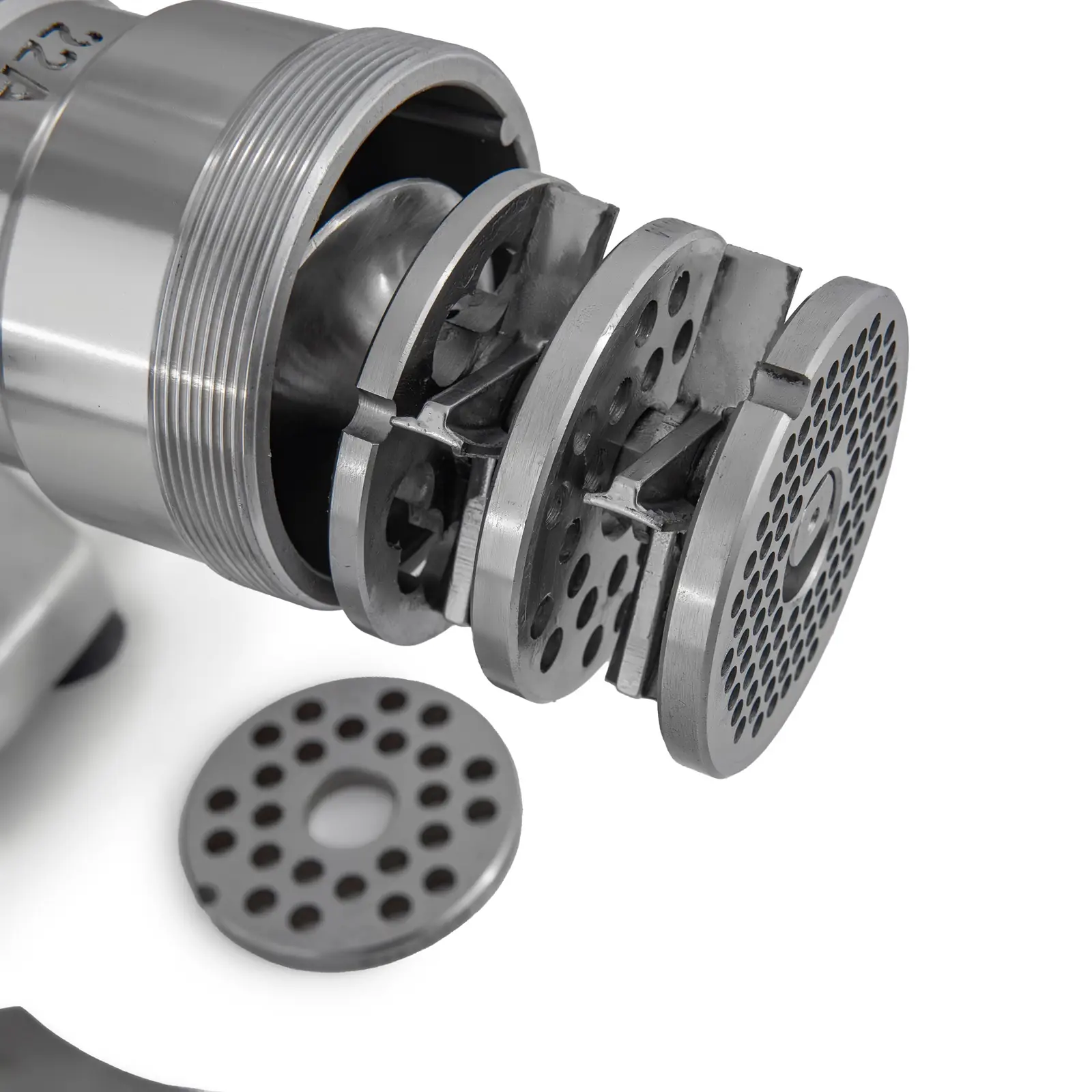 М'ясорубка професійна ZUVER 22 Grinder Unger Premium 1100W Cube Engine мотор мідний, горловина з нержавіючої сталі, реверс непостійний