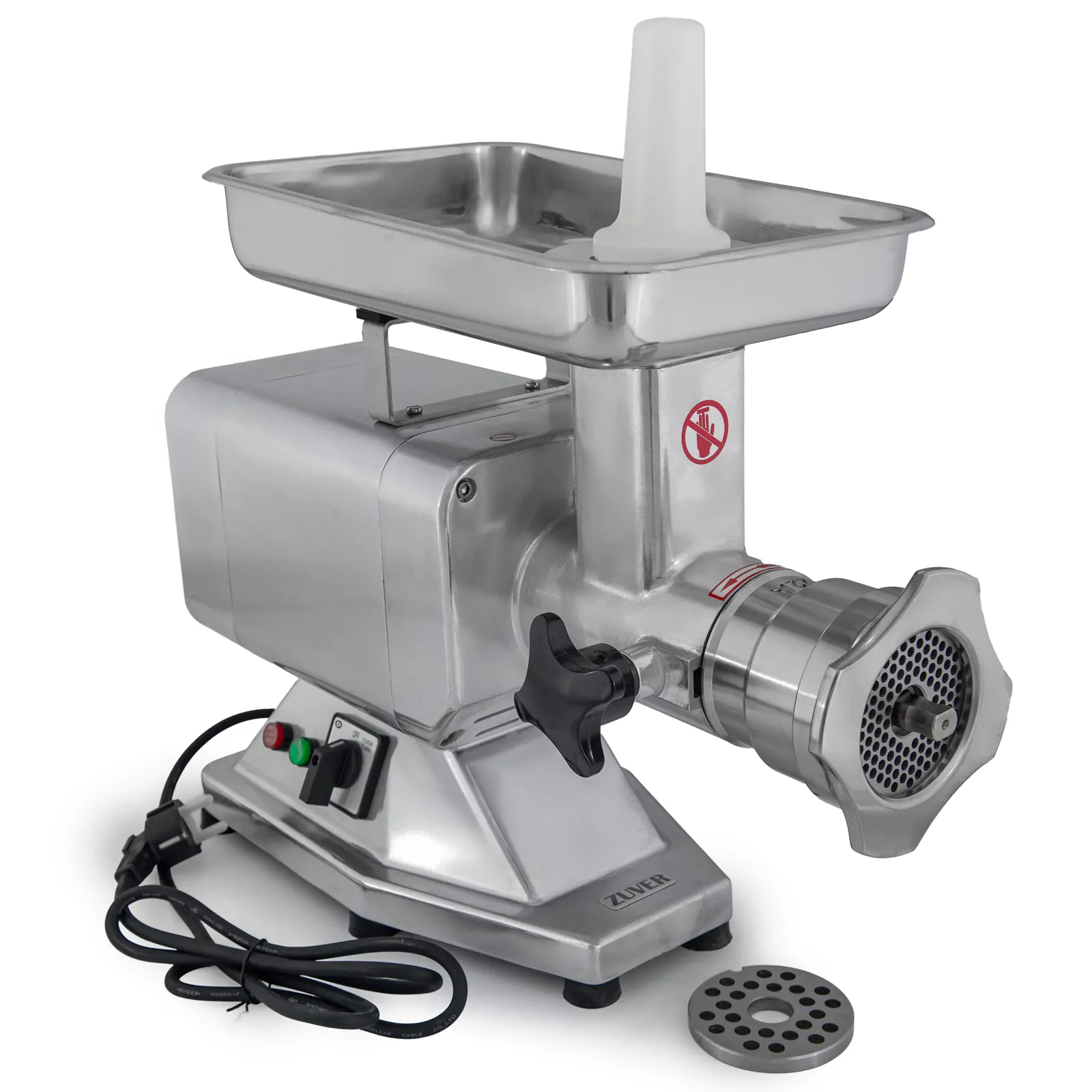 М'ясорубка професійна ZUVER 22 Grinder Unger Premium 1100W Cube Engine мотор мідний, горловина з нержавіючої сталі, реверс непостійний