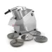 Овочерізка професійна ZUVER Vegetable Cutter Lid Back 5 Grate з 5 дисками 550W, двигун мідний