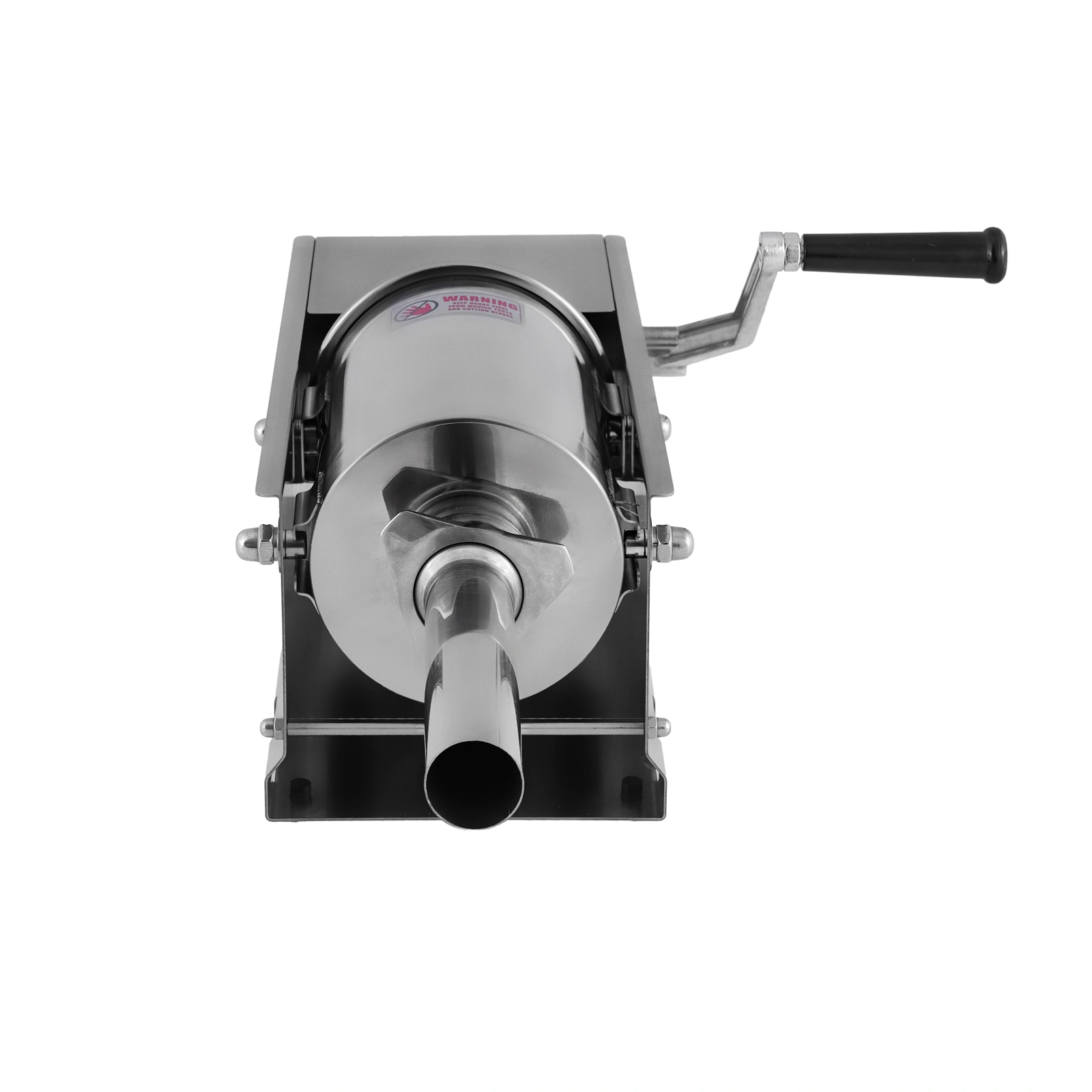 Шприц ковбасний ZUVER Stuffer Horizontal 3 (SH-3) корпус нержавіюча сталь S/S201 (преміальна марка), міцні шестерні, 2 швидкості, 5 насадок, 2 ущільнювальні кільця