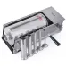 Шприц ковбасний ZUVER Stuffer Horizontal 5 (SH-5) корпус нержавіюча сталь S/S201 (преміальна марка), міцні шестерні, 2 швидкості, 5 насадок, 2 ущільнювальні кільця