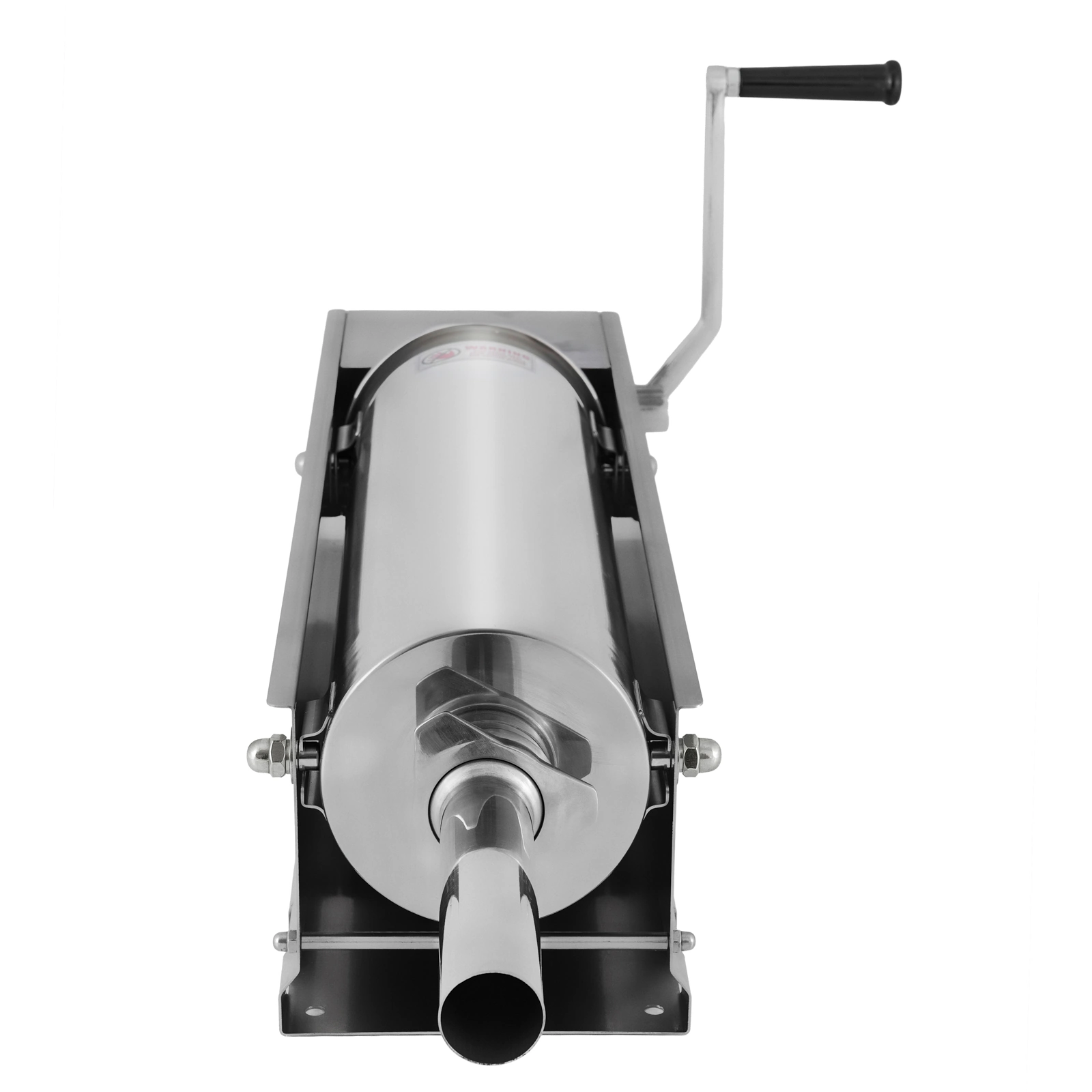 Шприц ковбасний ZUVER Stuffer Horizontal 7 (SH-7) корпус нержавіюча сталь S/S201 (преміальна марка), міцні шестерні, 2 швидкості, 5 насадок, 2 ущільнювальні кільця